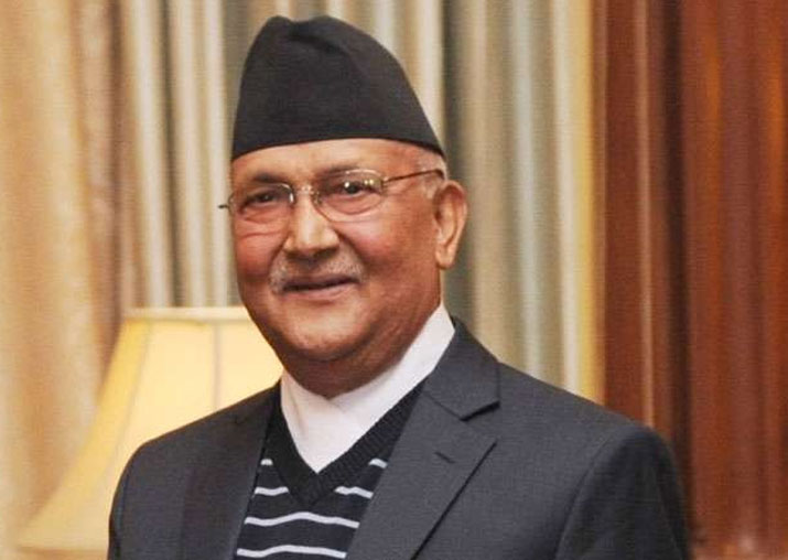 KP Oli in Jhapa